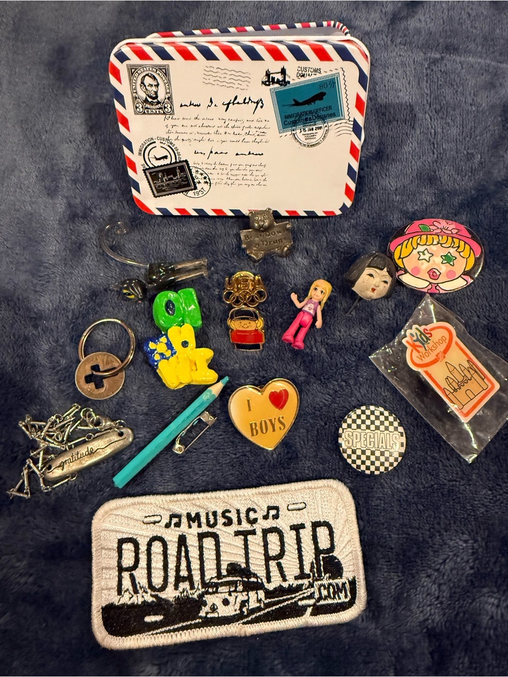 Treasure Trinket Tin  Box